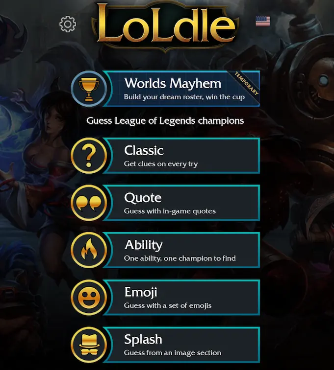 LoLdle answers preview