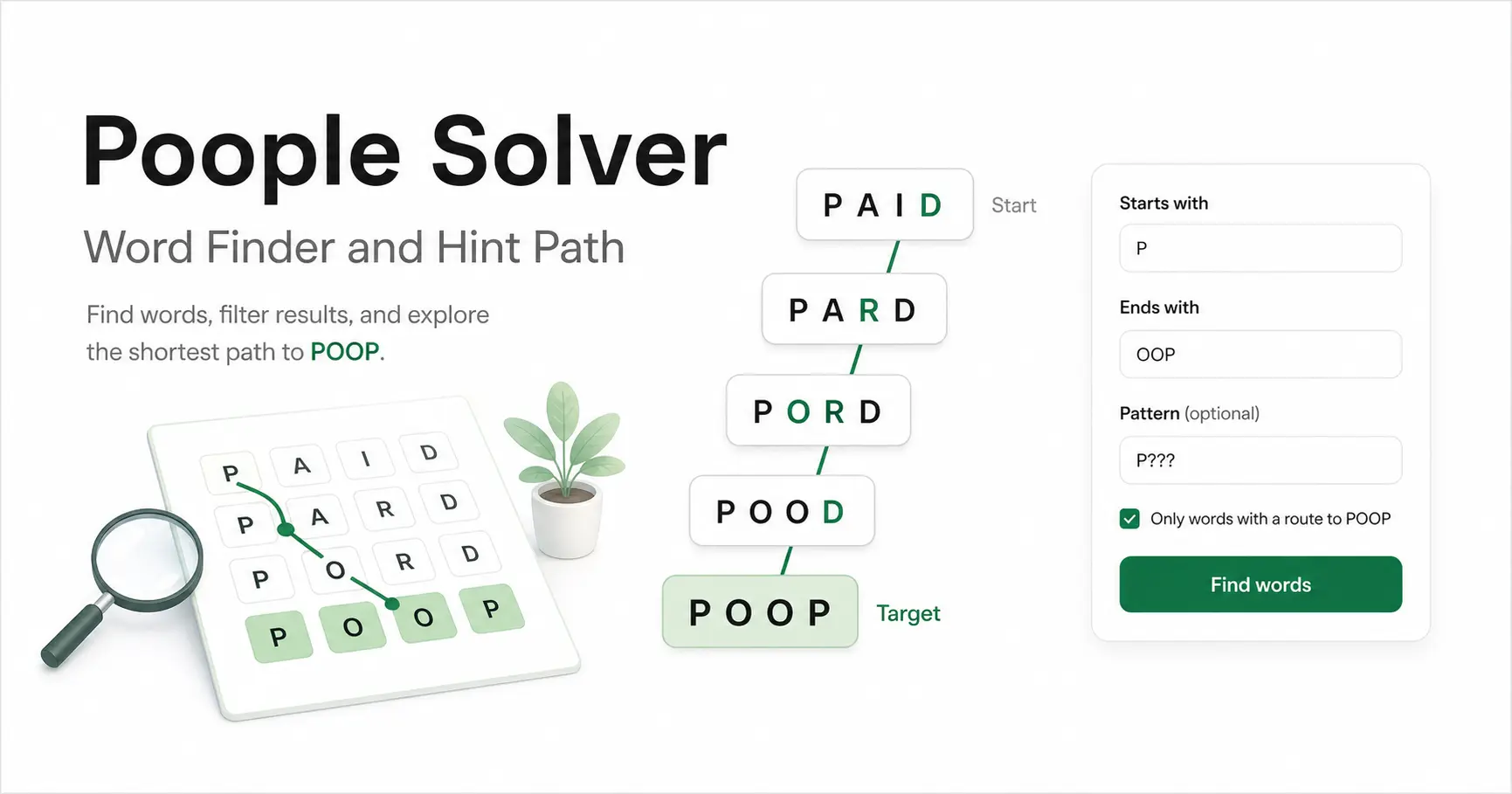 Poople Solver preview